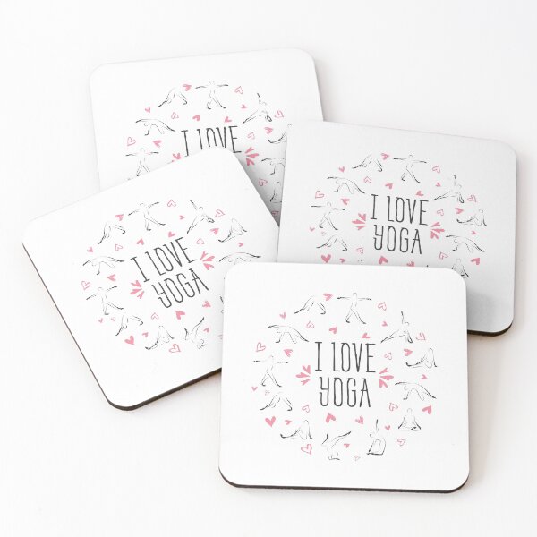 Item preview, Yoga poses in shape of a circle designed and sold by sashica.