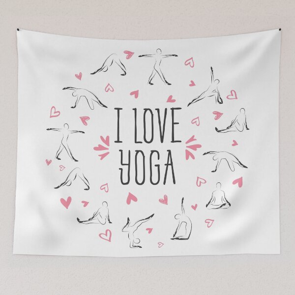 Item preview, Yoga poses in shape of a circle designed and sold by sashica.