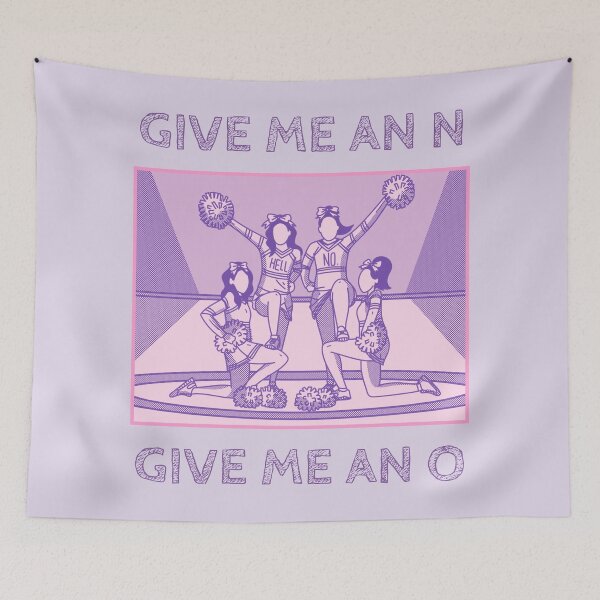 Item preview, Give Me An N, Give Me An O designed and sold by Artsthetic Collection.