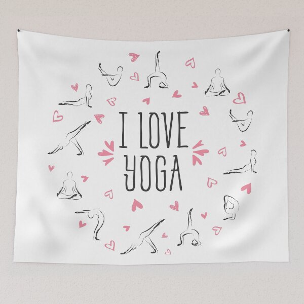 Item preview, Yoga poses in shape of a circle designed and sold by sashica.