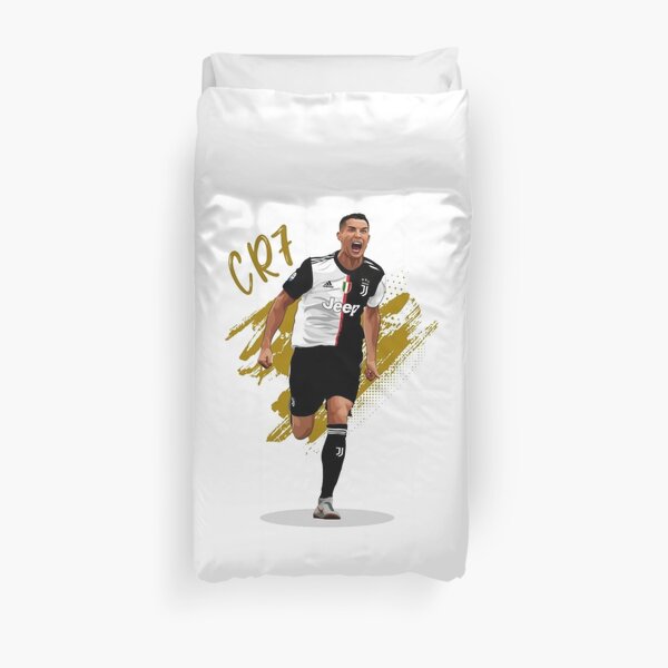 Aquarelle CR7 Peinture Housse de couette