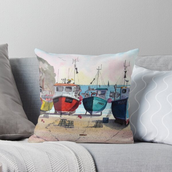 Item preview, “Ready & Waiting” - Boats at Cadgwith, Cornwall designed and sold by timsmith.