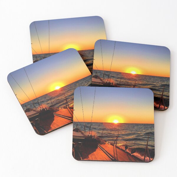 Item preview, SUNSET ON BOAT designed and sold by MAYRA PEREZ.