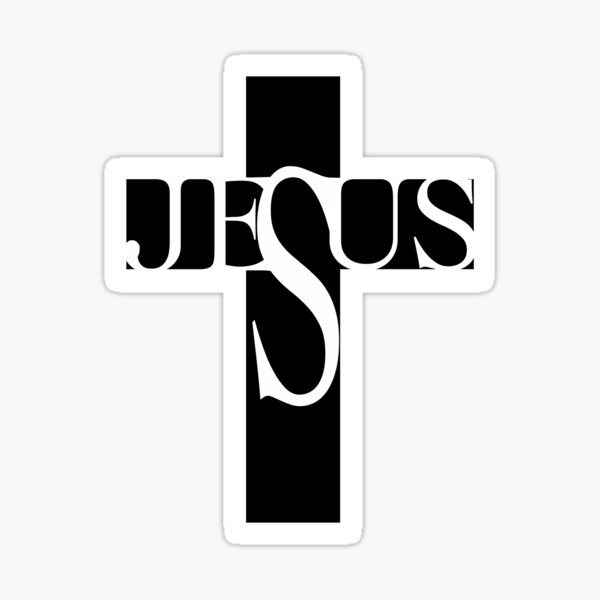 Christian Cross - Jesus Cross Sticker