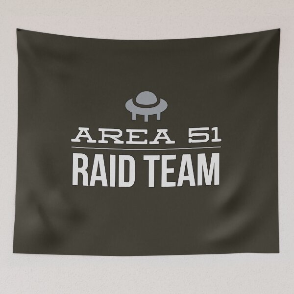 Item preview, Area 51 Raid Team designed and sold by mstfcntrk.