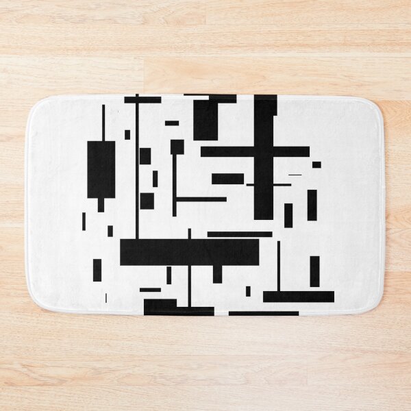 Item preview, Art black red bars shape designed and sold by paul-zenek.