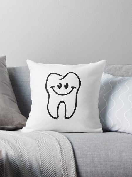 Item preview, Tooth- / Dent- / Diente- / Zahn- / Dente-Smiley designed and sold by MrFaulbaum.