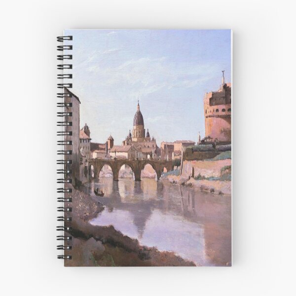 Item preview, Rome, Castle Sant Angelo-Camille Corot designed and sold by LexBauer.