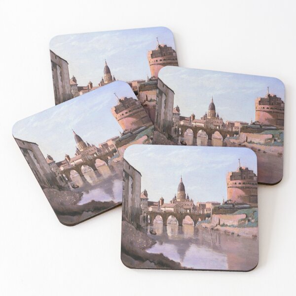Item preview, Rome, Castle Sant Angelo-Camille Corot designed and sold by LexBauer.