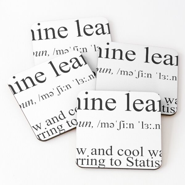 Item preview, Machine learning dictionary definition designed and sold by alexpng.