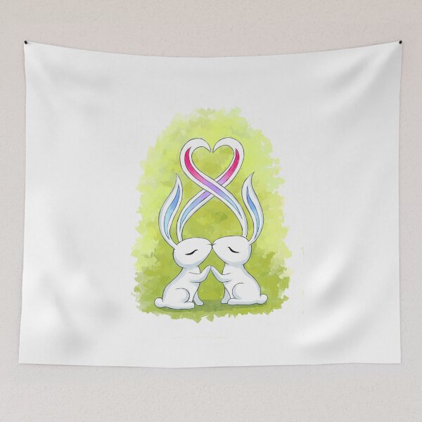 Item preview, Bunny Kiss designed and sold by freeminds.