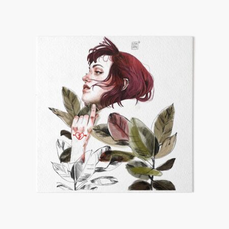 Broken heart Art Board Print