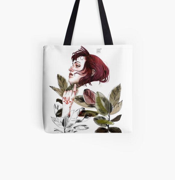 Broken heart All Over Print Tote Bag