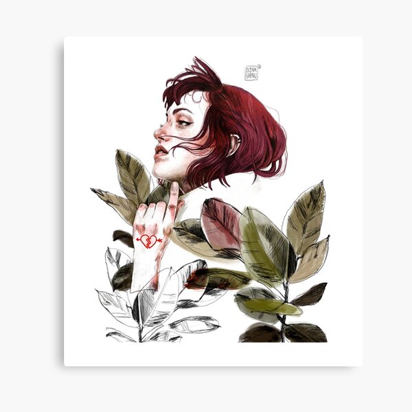 Broken heart Canvas Print
