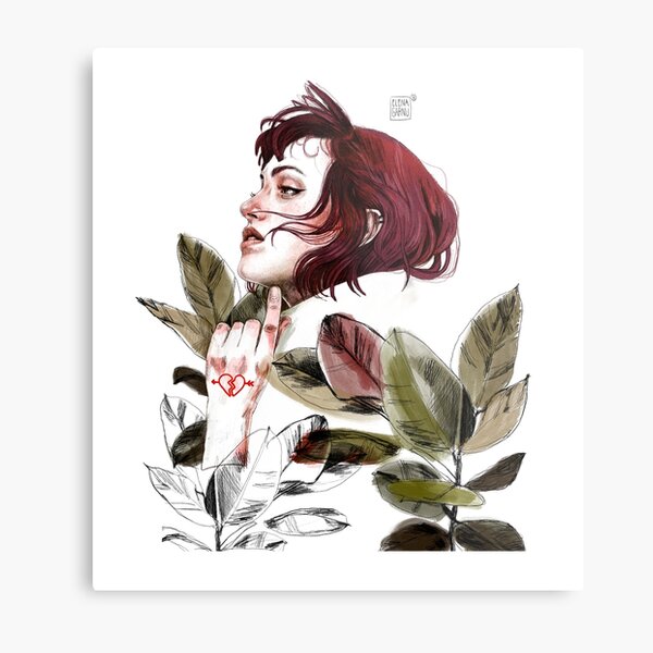 Broken heart Metal Print
