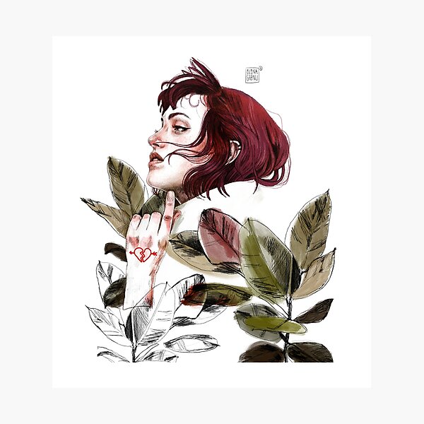 Broken heart Photographic Print