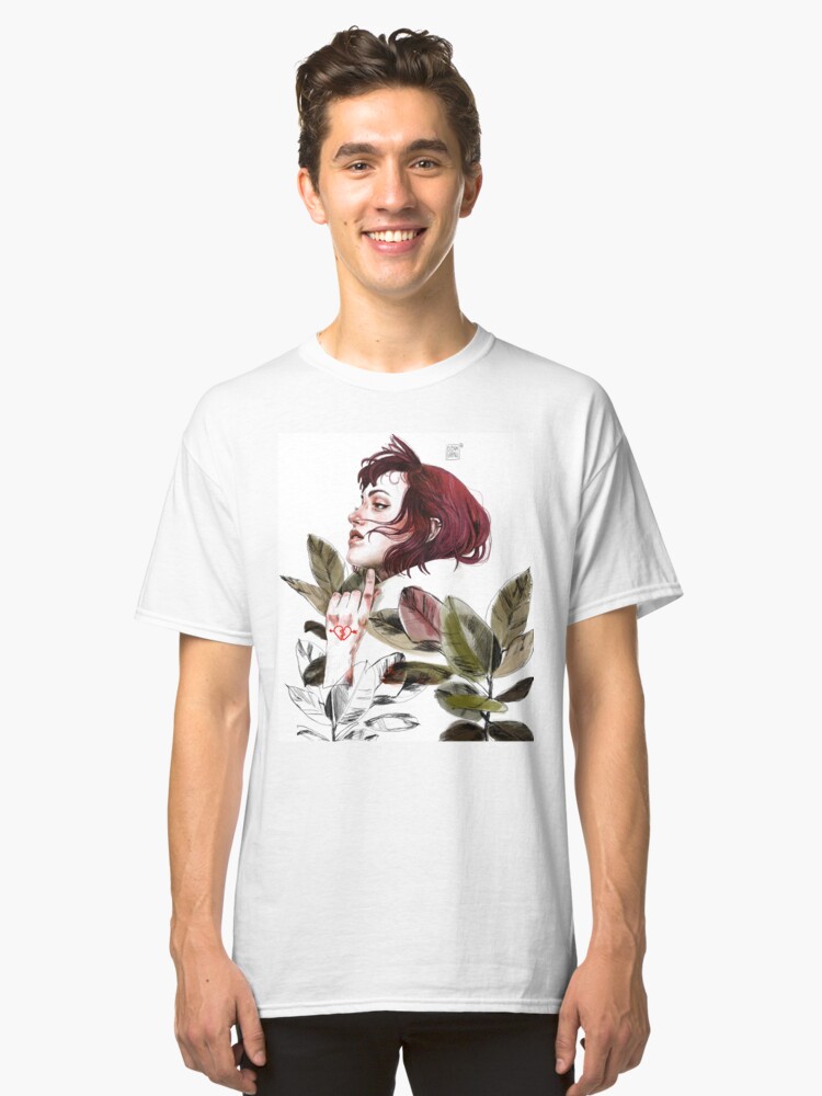 Alternate view of Broken heart Classic T-Shirt