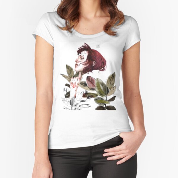 Broken heart Fitted Scoop T-Shirt