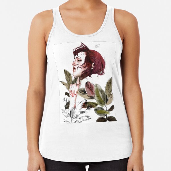 Broken heart Racerback Tank Top