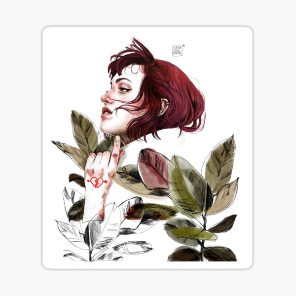 Broken heart Sticker