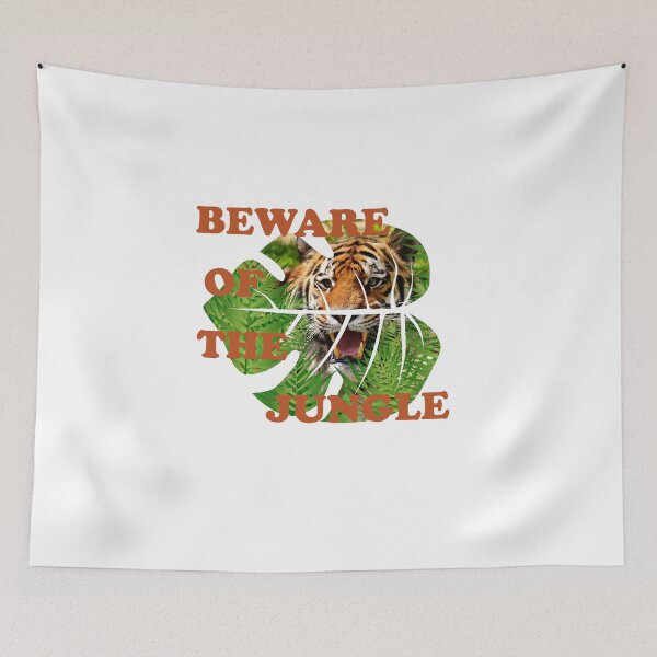 Artikelvorschau, Beware Of The Jungle - Tiger entworfen und verkauft von saechla.
