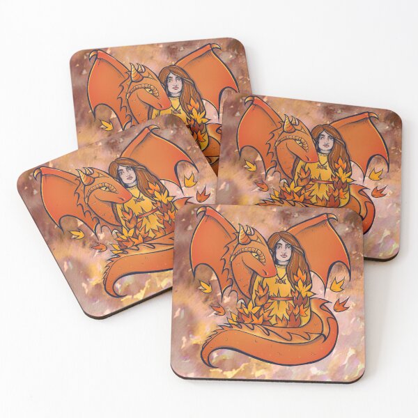 Item preview, Autumn Dragon Goddess designed and sold by FrictionMaxxing.