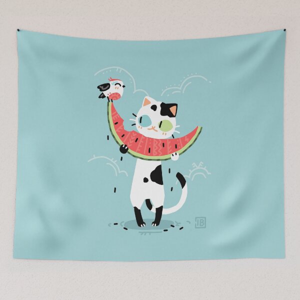 Item preview, Watermelon Cat designed and sold by freeminds.