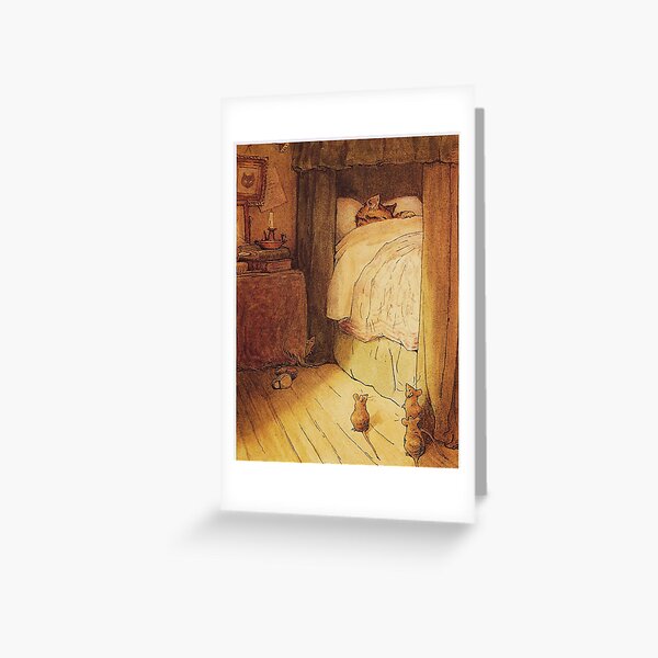 Item preview, Mice look over a sleeping cat by Beatrix Potter designed and sold by Vintage Designs +.
