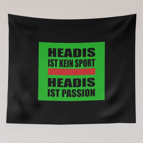 Item preview, Headis is not a sport, Headis is a passion designed and sold by saechla.