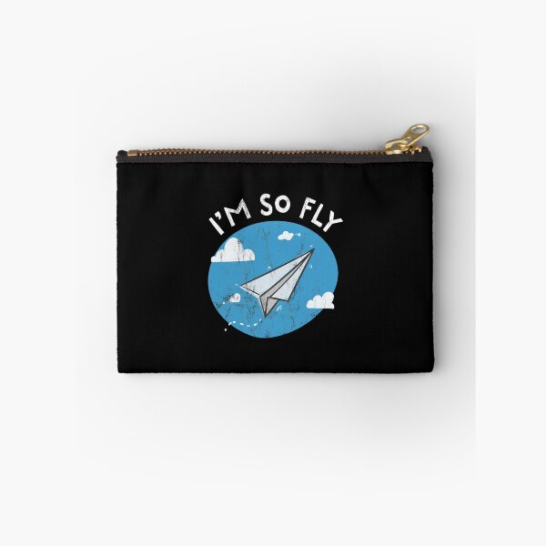 Item preview, I'M So Fly Paper Airplane Cute Pun Graphic  designed and sold by noirty.