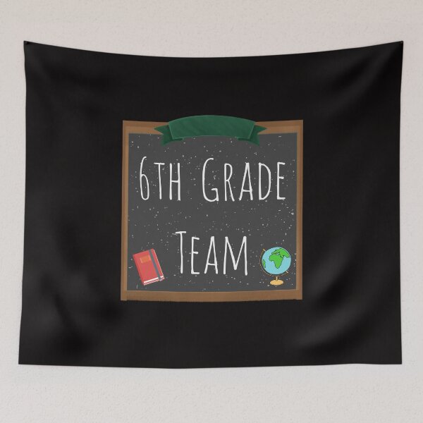 Item preview, 6th Grade Team Shirts Sixth Grade Team Chalkboard Shirts designed and sold by shoutoutshirtco.