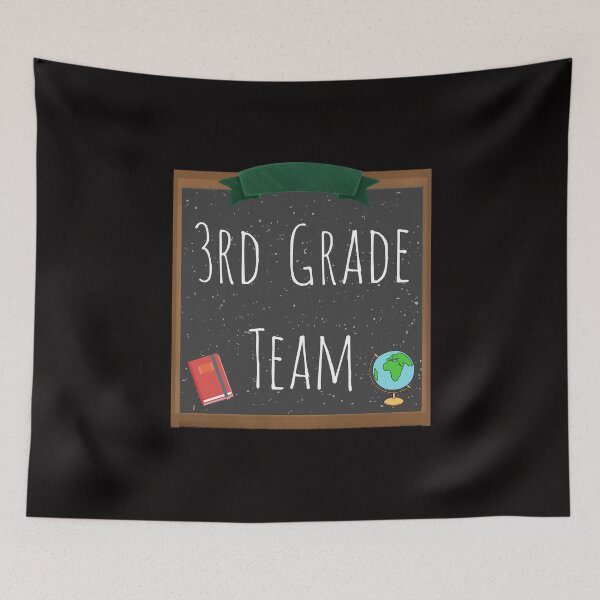 Item preview, 3rd Grade Team Shirts Third Grade Team Chalkboard Shirts designed and sold by shoutoutshirtco.