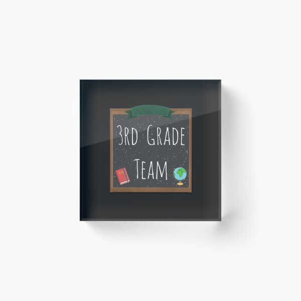 Item preview, 3rd Grade Team Shirts Third Grade Team Chalkboard Shirts designed and sold by shoutoutshirtco.