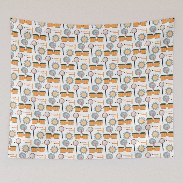 Item preview, Drummer Pattern | Drums Musician Percussion Music designed and sold by anziehend.