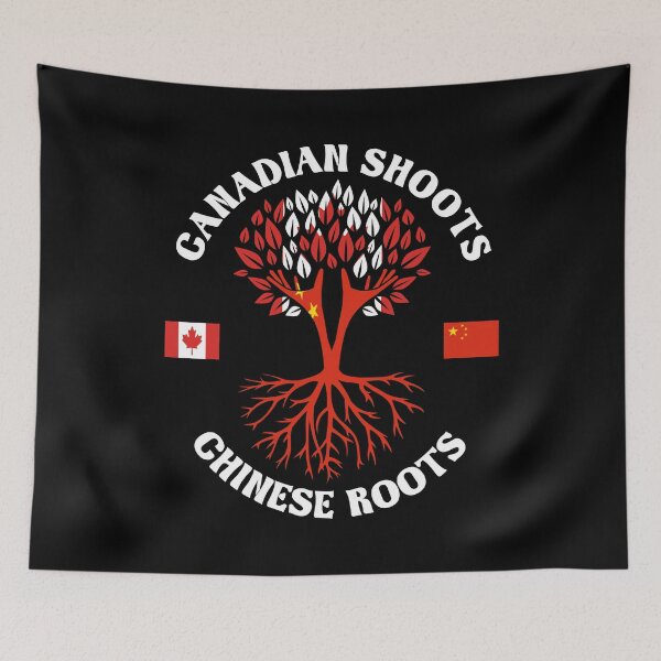 Item preview, Canadian Shoots Chinese Roots designed and sold by 4wordsmovement.