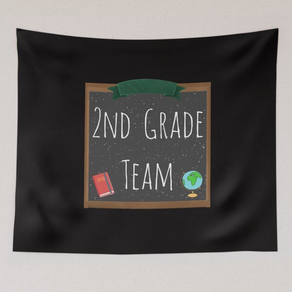 Item preview, 2nd Grade Team Shirts Second Grade Team Chalkboard Shirts designed and sold by shoutoutshirtco.