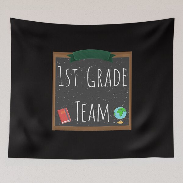 Item preview, 1st Grade Team Shirts First Grade Team Chalkboard Shirts designed and sold by shoutoutshirtco.