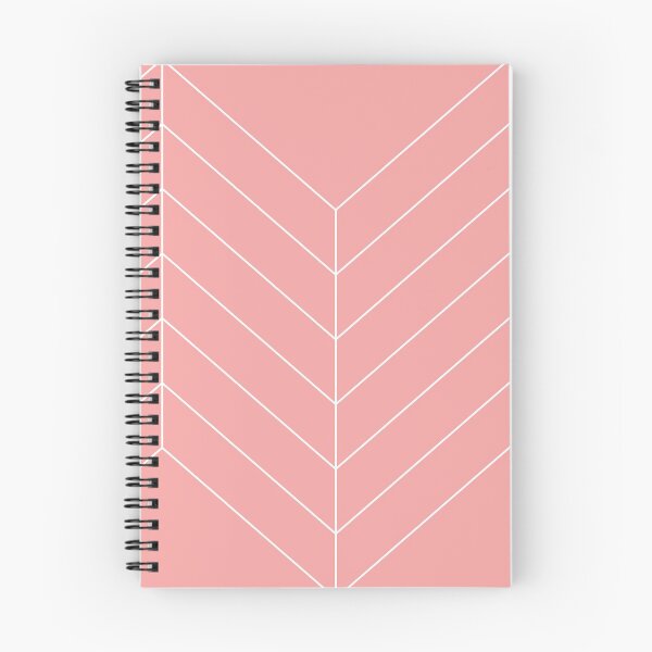 Item preview, Lines Pattern Salmon Pink Geometric Design designed and sold by Kirovair.