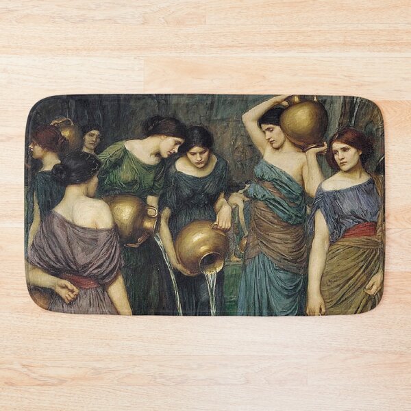 Item preview, Women fetching water designed and sold by Vintage Designs +.