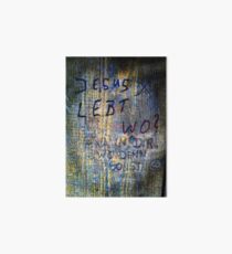 Jesus lives! Art Board Print