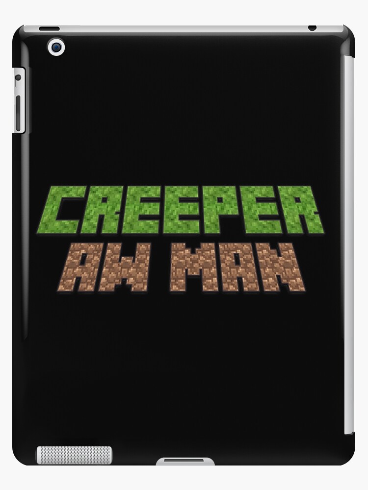 Minecraft Creeper Girl Illustration Meme iPad Case & Skin for Sale by  Destinyplayer