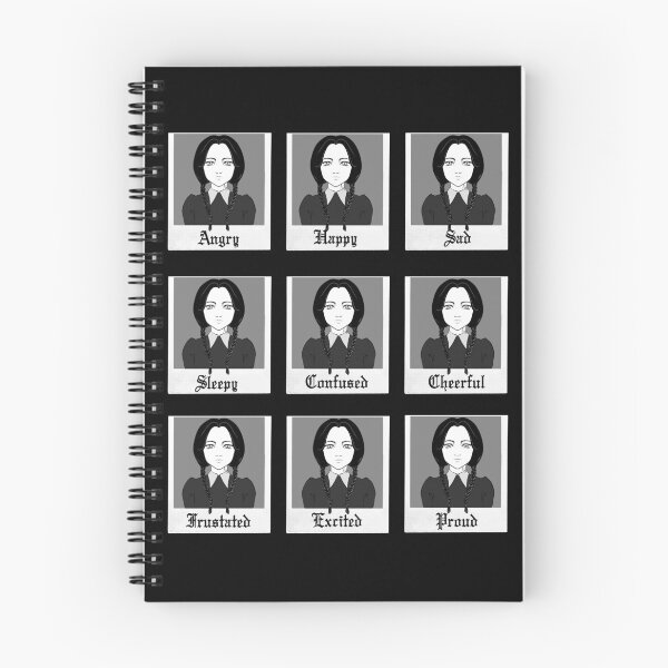Item preview, Miercoles emotions designed and sold by Cris-ElfaOscura.