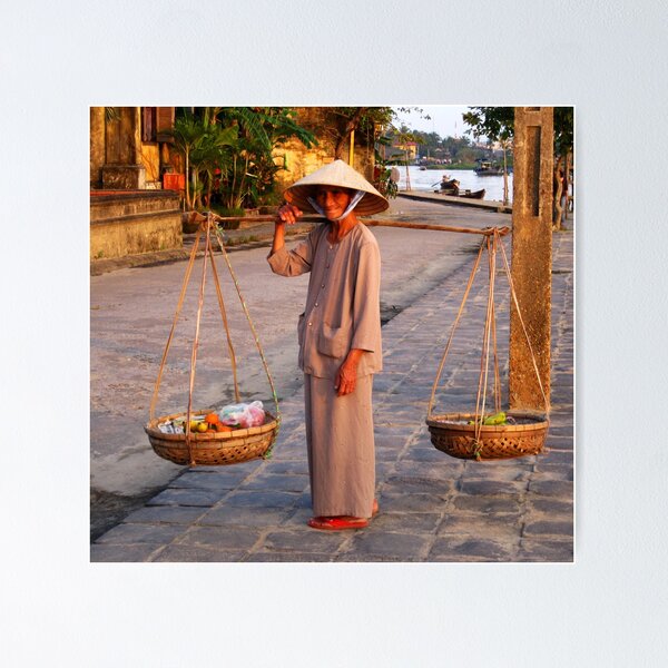 Item preview, Woman selling fruit designed and sold by Maria Tan.