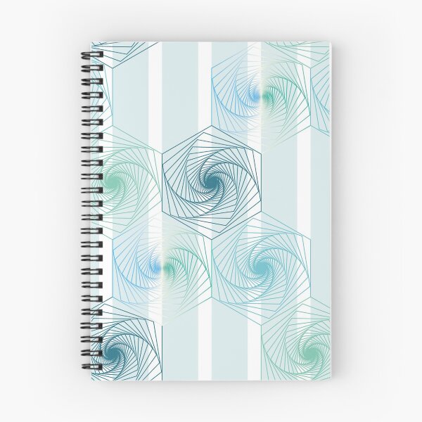 Item preview, Futuristic gentle hexagons in mint designed and sold by Marlene Wagenhofer.