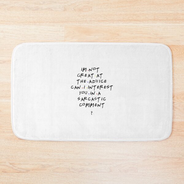Item preview, Chandler Bing qoutes designed and sold by liushunicorn.