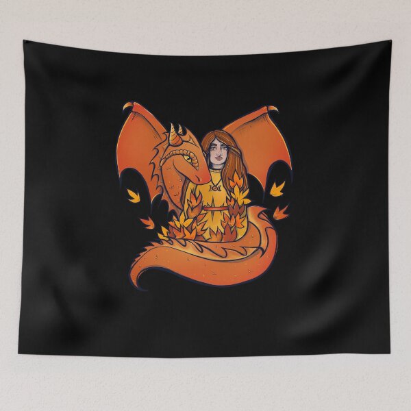 Item preview, Autumn Dragon Goddess designed and sold by FrictionMaxxing.