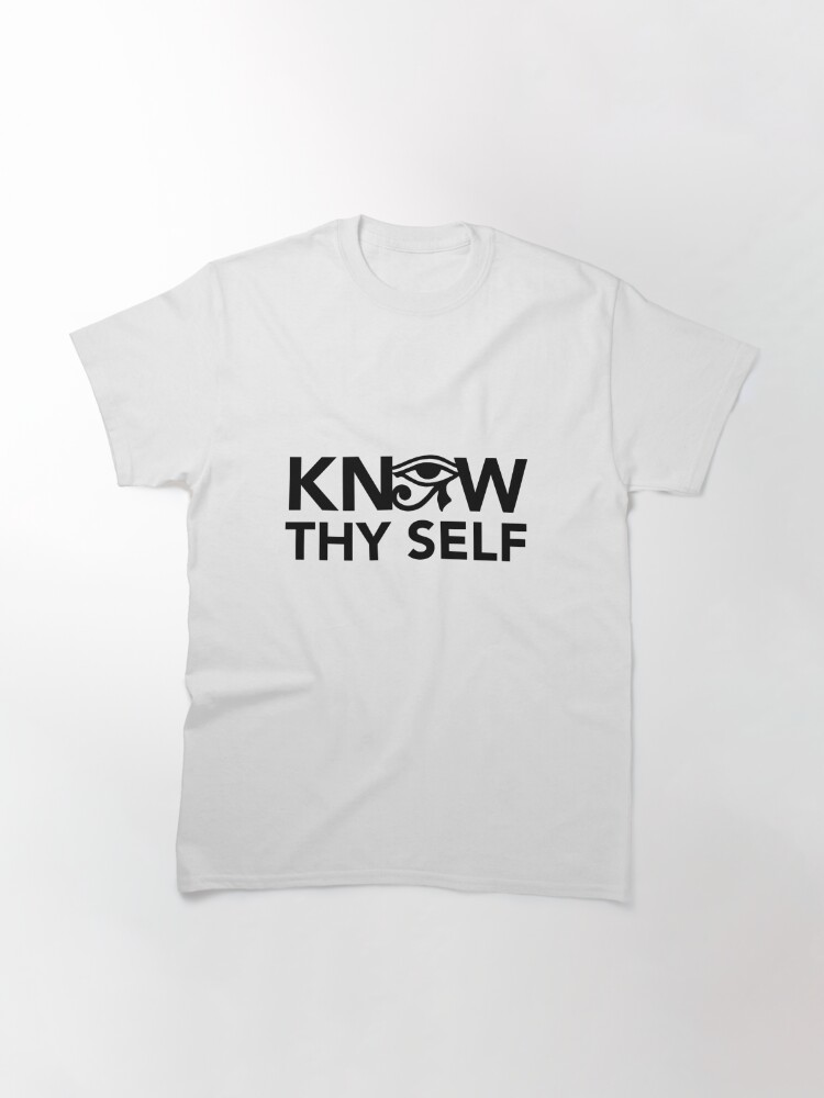 Alternate view of Spiritual Know Thyself Classic T-Shirt