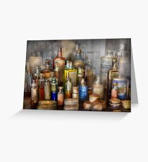 Apothecary - For all your Aches & Pains Greeting Card