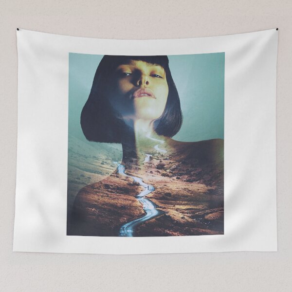 Item preview, DOUBLE EXPOSURE FEMALE PORTRAIT designed and sold by KachaniArt.