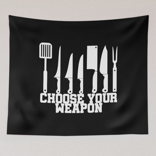 Item preview, Choose Your Weapon Professional Head Chef Gift designed and sold by haselshirt.